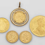 Kleine Kollektion von Goldmünzen - фото 1