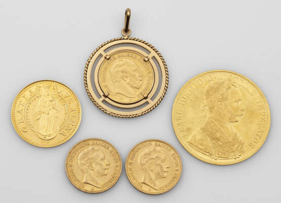 Kleine Kollektion von Goldmünzen - Foto 1