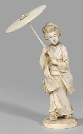 Okimono "Geisha" - photo 1