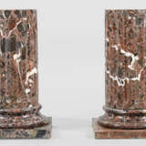 Paar kleine Marmor-Säulen - photo 1