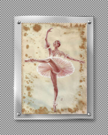 “Ballet ballet ballet... drawing handwork 2020 Author - Pisareva Natalia” Paper Mixed media Realist 2020 - photo 1