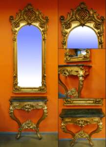  Miroir mural Rococo, 18