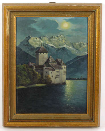 Burg im Mondschein - Hoffmann, K. - фото 1