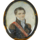 Portrait Miniatur 19. Jahrhundert - Foto 1