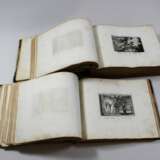 Bildliche Darstellung des Alten und Neuen Testaments in zwei Büchern mit kleinen Kupferstichen - Foto 2