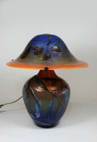 Große Glas Tischlampe von Ada Loumani (geb. 1959) - photo 1