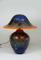 Große Glas Tischlampe von Ada Loumani (geb. 1959)