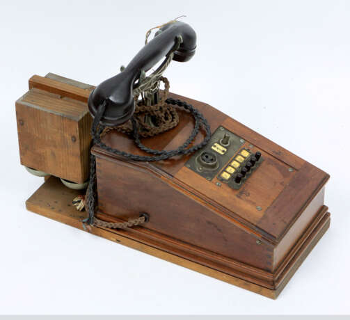 Nußbaum Telefon um 1910 - Foto 1