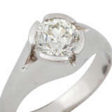 Ring mit Altschliffdiamant ca. 1,2 ct, - Foto 5
