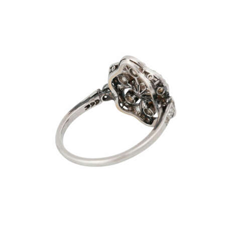 Art Déco Ring mit Perle und Diamanten - фото 3