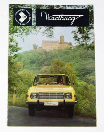 Wartburg 353. Werbeprospekt 1970 - Foto 1