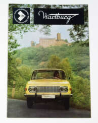 Wartburg 353. Werbeprospekt 1970 