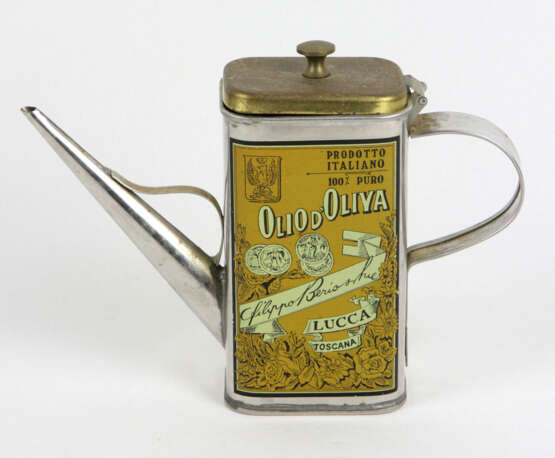 Werbekanne Toscana Olivenöl um 1930 - Foto 1