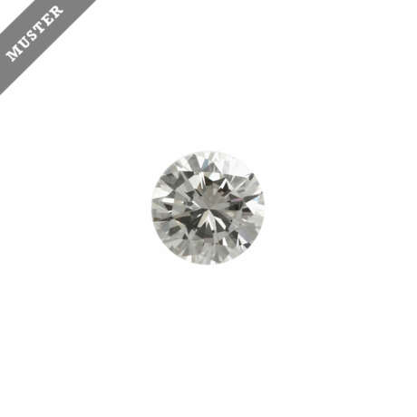 1 loser Brillant 0,37 ct, FW (G)/IF - фото 1