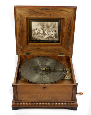 Pholyphon mit 18 Platten um 1890/1900 - Foto 1