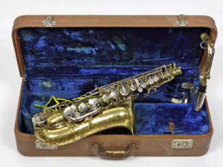 Saxophon im Koffer 