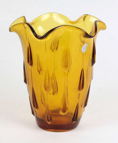 Pressglas Vase - photo 1