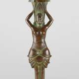 “Pair candlesticks in art Deco style.” Bronze Molding Art deco (1920-1939) Allegory Austria первая треть 20 века. - photo 2