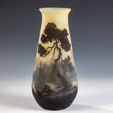 Vase mit Gebirgslandschaft - Foto 1