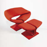 Ribbon Chair mit Fußhocker - photo 1
