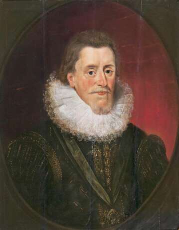 Peter Paul Rubens. Portrait eines Herren mit Spitzenkragen - Foto 1