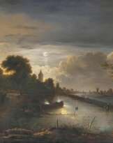 Landschaft im Mondschein