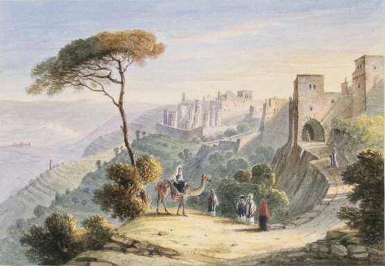 Carl Friedrich Heinrich Werner. Ansichten von Jerusalem, Bethlehem und Sizilien - Foto 1