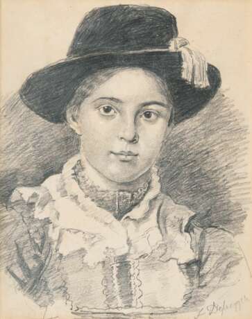 Franz von Defregger. Junge Frau - photo 1