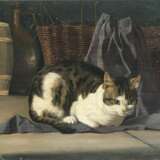 Johan Thomas Lundbye. Ruhende Katze - photo 1