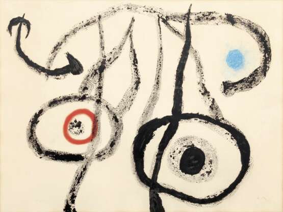 Joan Miró. Le porteur d'eau IV - Foto 1