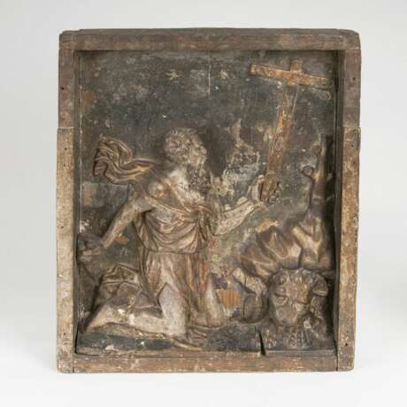 Relief 'Hl. Hieronymus in der Einöde' - photo 1