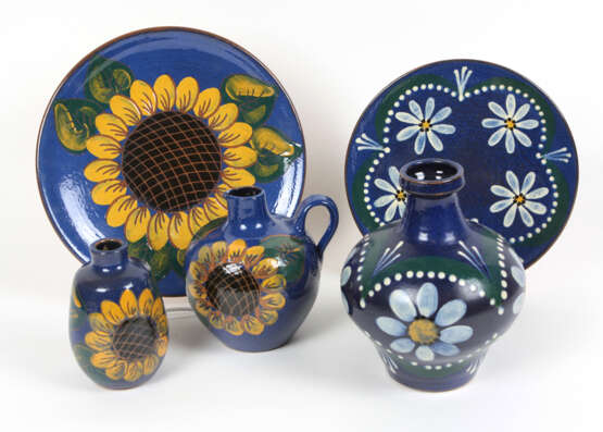 Römhild Keramik *Sonnenblume* u.a. - фото 1
