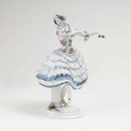 Paul Scheurich. Russische Tänzerin 'Chiarina' aus dem Ballett 'Karneval' - фото 1