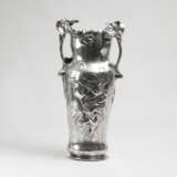 Julius Robert Hannig. Große Jugendstil-Vase mit Mädchenporträt - Foto 1