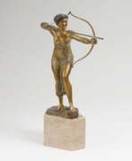 Georges Morin. Jugendstil-Figur 'Diana'