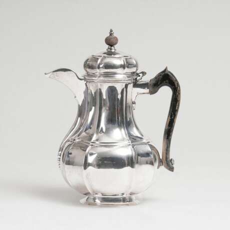 Johann Abrahamson Lamoureux. Seltene Barock Kaffeekanne - photo 1