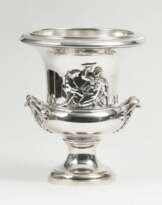 Champagnerkühler mit Relief-Dekor 'Herkules und der Löwe'