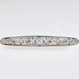 Jugendstil Diamant-Brosche - photo 1