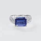 Tansanit-Brillant-Ring - photo 1