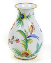 handbemalte Art Deco Vase 1930er Jahre