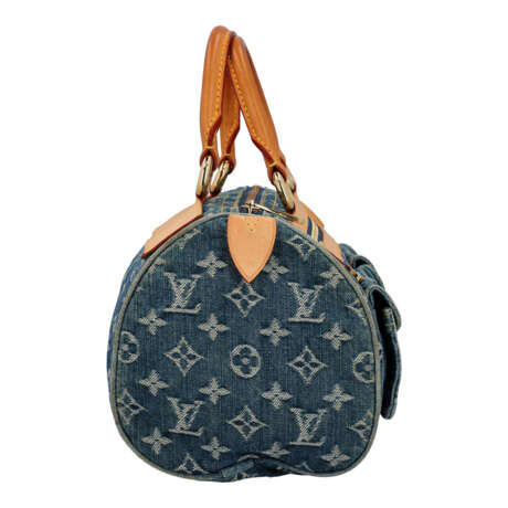 LOUIS VUITTON Handtasche "DENIM NEO SPEEDY", Kollektion 2005. - Foto 3