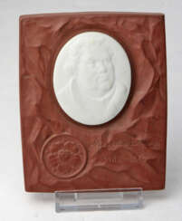 Meissen Luther Plakette 1983