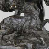 “The sculpture the Drunkard riding a donkey” Европа Bronze Molding Everyday life 19 век - photo 3