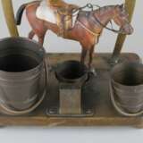 “Desktop device of Horse” Bronze Molding Animalistic начало 20 века - photo 4