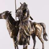 “Sculpture the Farewell of a Cossack with Cossack” Vassili Grachev (1831 - 1905) Bronze Molding Classicism Battle 1880-е гг. - photo 2