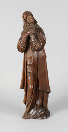 Geschnitzte Heiligenfigur - photo 1