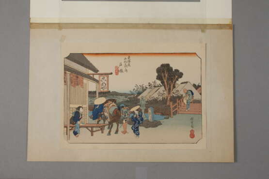 Farbholzschnitt Ando Hiroshige - фото 2