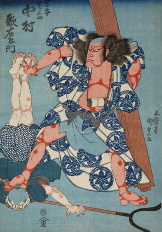 Farbholzschnitt Utagawa Kunisada - photo 1