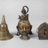 Drei hinduistische Kleinbronzen - Foto 1