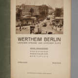 Werbeheft Verkaufshaus Wertheim Berlin - фото 1